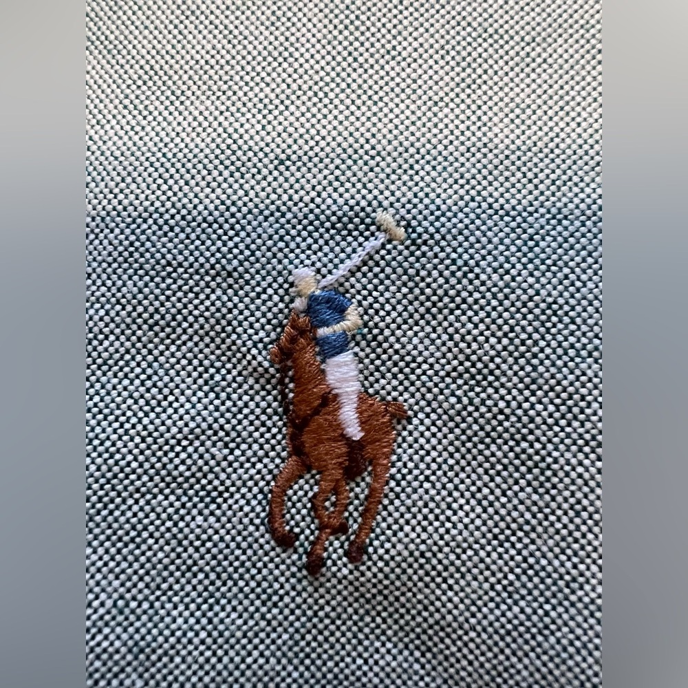 Ralph Lauren Men's Button-Down Shirt in Mint Green.Sz/XL - Picture 2 of 9